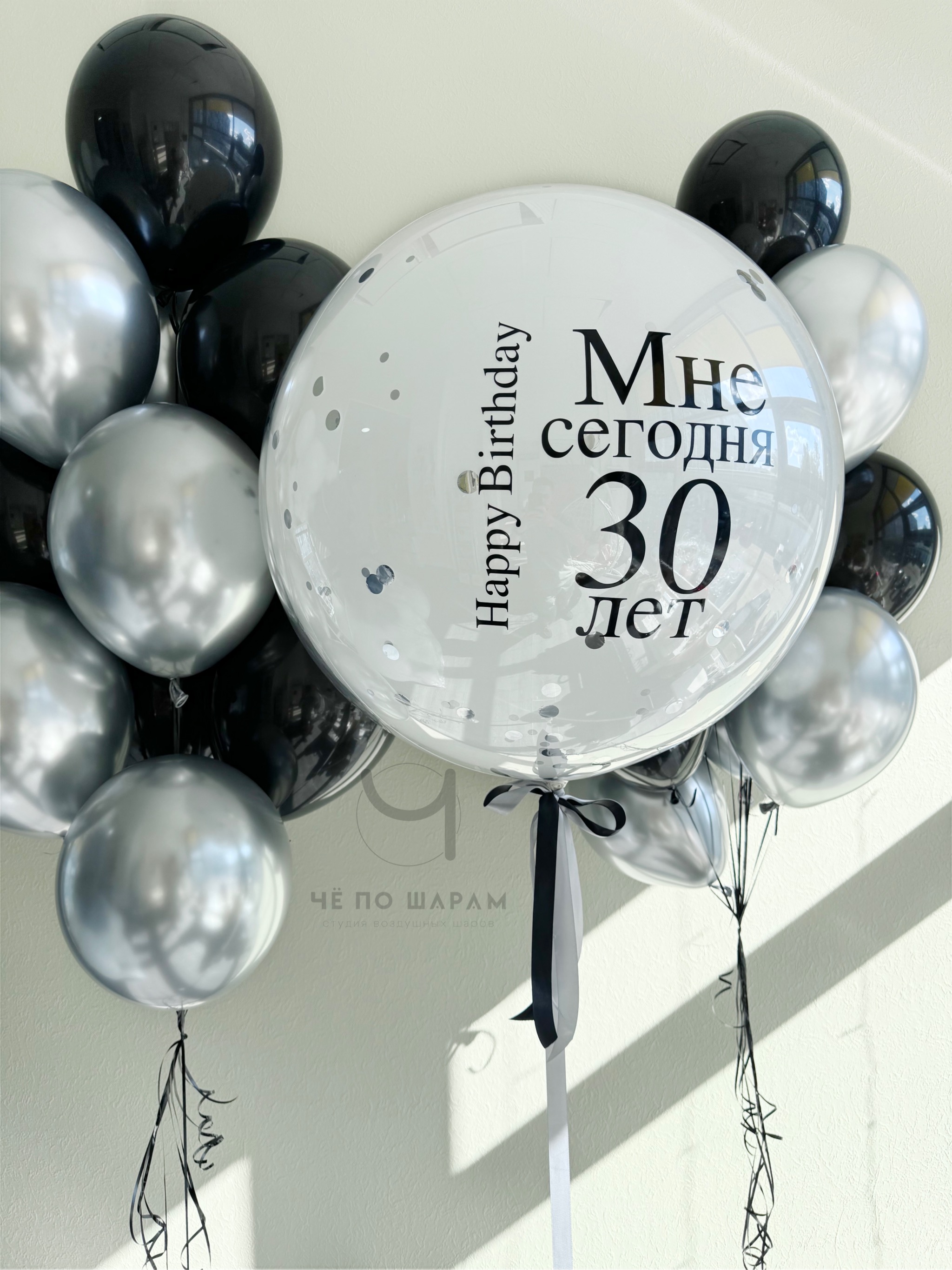 Шары для мужчины на 30 лет фото 2