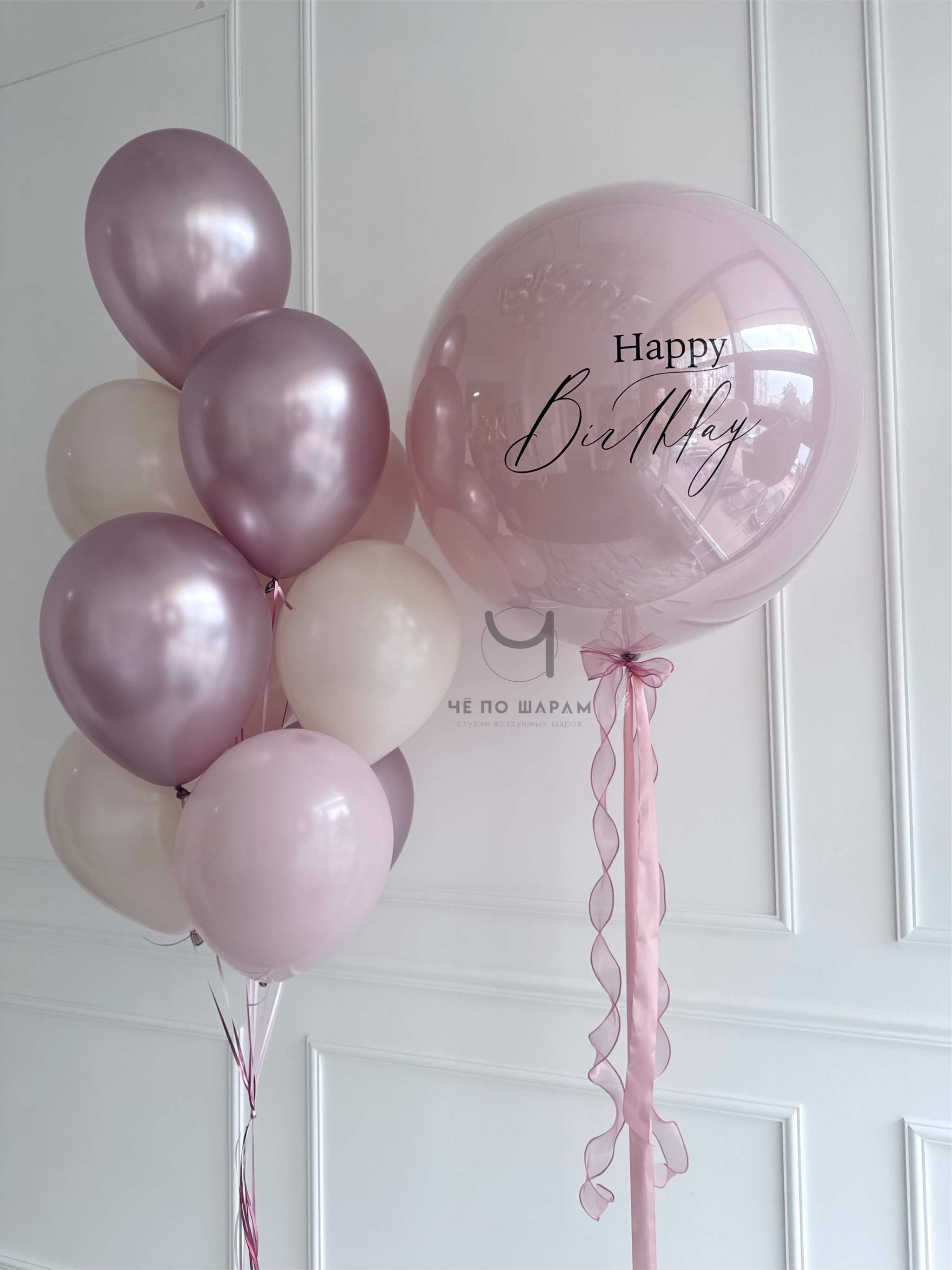 Воздушные шары для девушки на день рождение фото 2